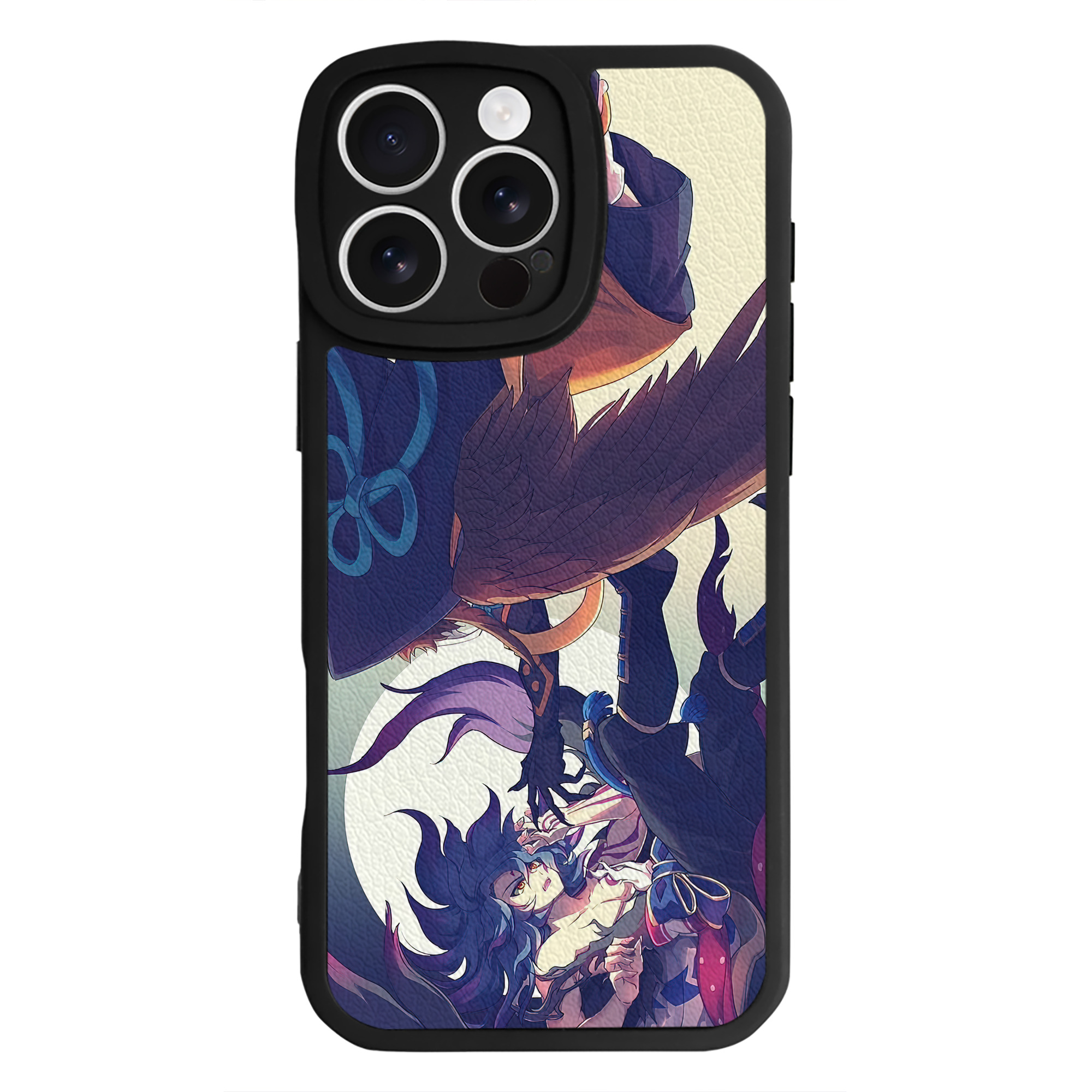 （画像用） 妖怪ウォッチ Yo-kai Watch 【iPhone 16シリーズ対応】シリコンスマホケース（レザー調） 材質：シリコン